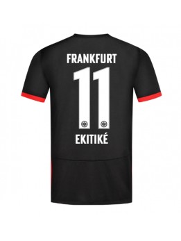 Eintracht Frankfurt Hugo Ekitike #11 Replika Borta Kläder 2024-25 Kortärmad